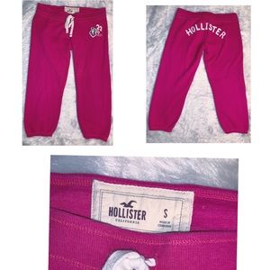 Hollister Capri Sweatpants Pink